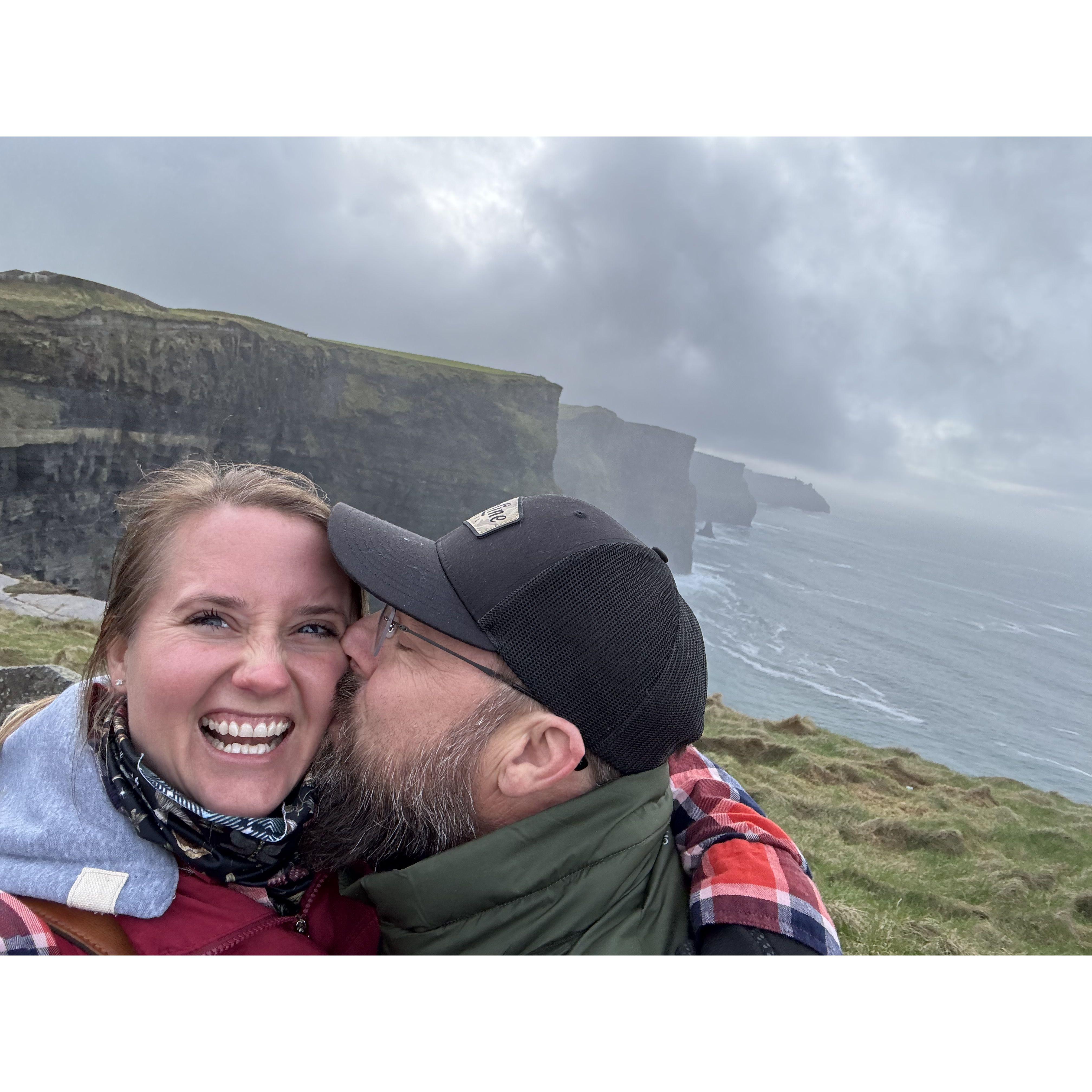 The Cliff's of Moher in Ireland for Sean's 50th