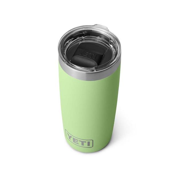 YETI Rambler 10 oz Tumbler, Stainless Steel, Vacuum Insulated with MagSlider Lid, Key Lime