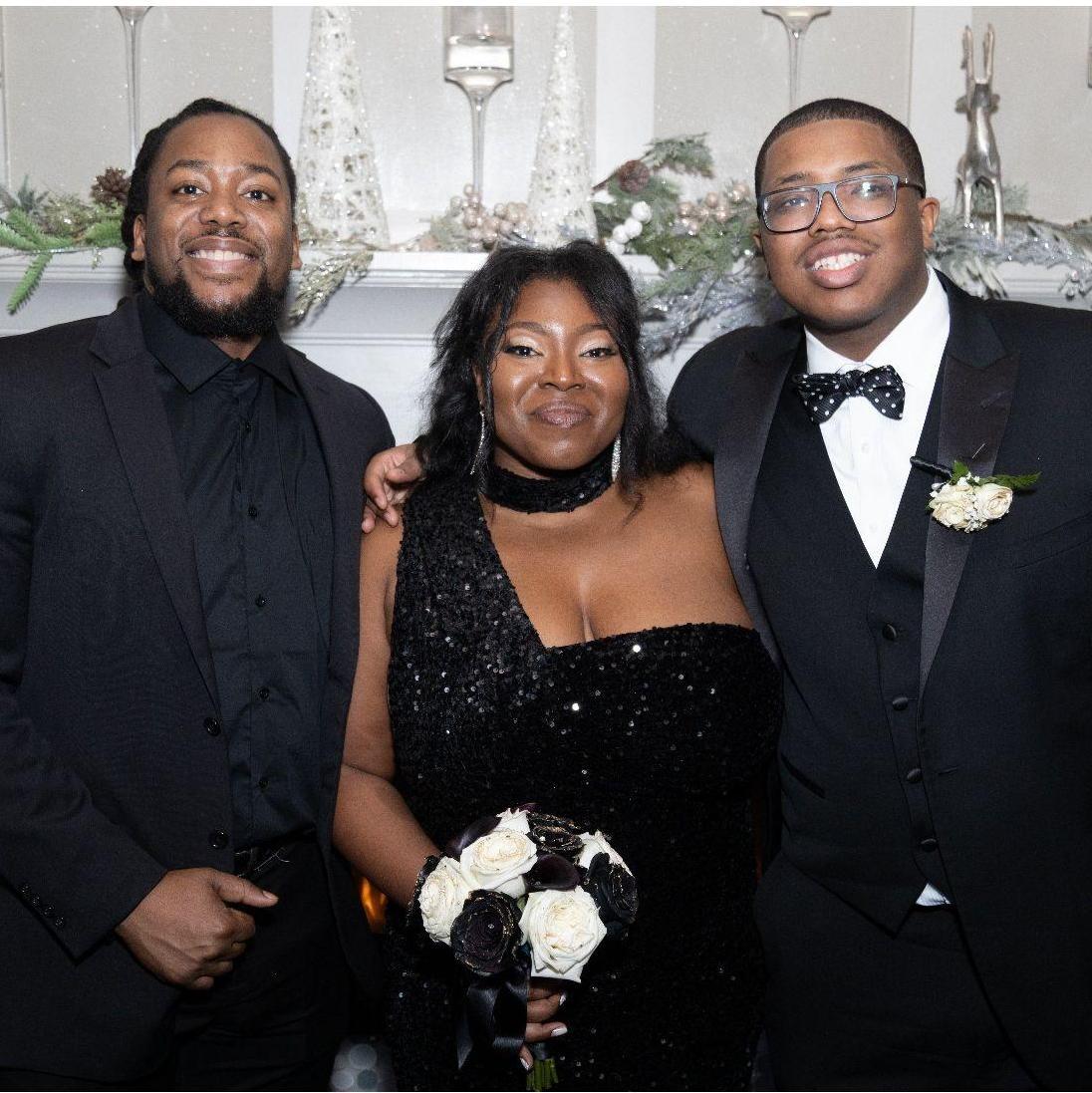 The Bride's Son-in-Love, Andre, Daughter Khira and Son, Jeffrey