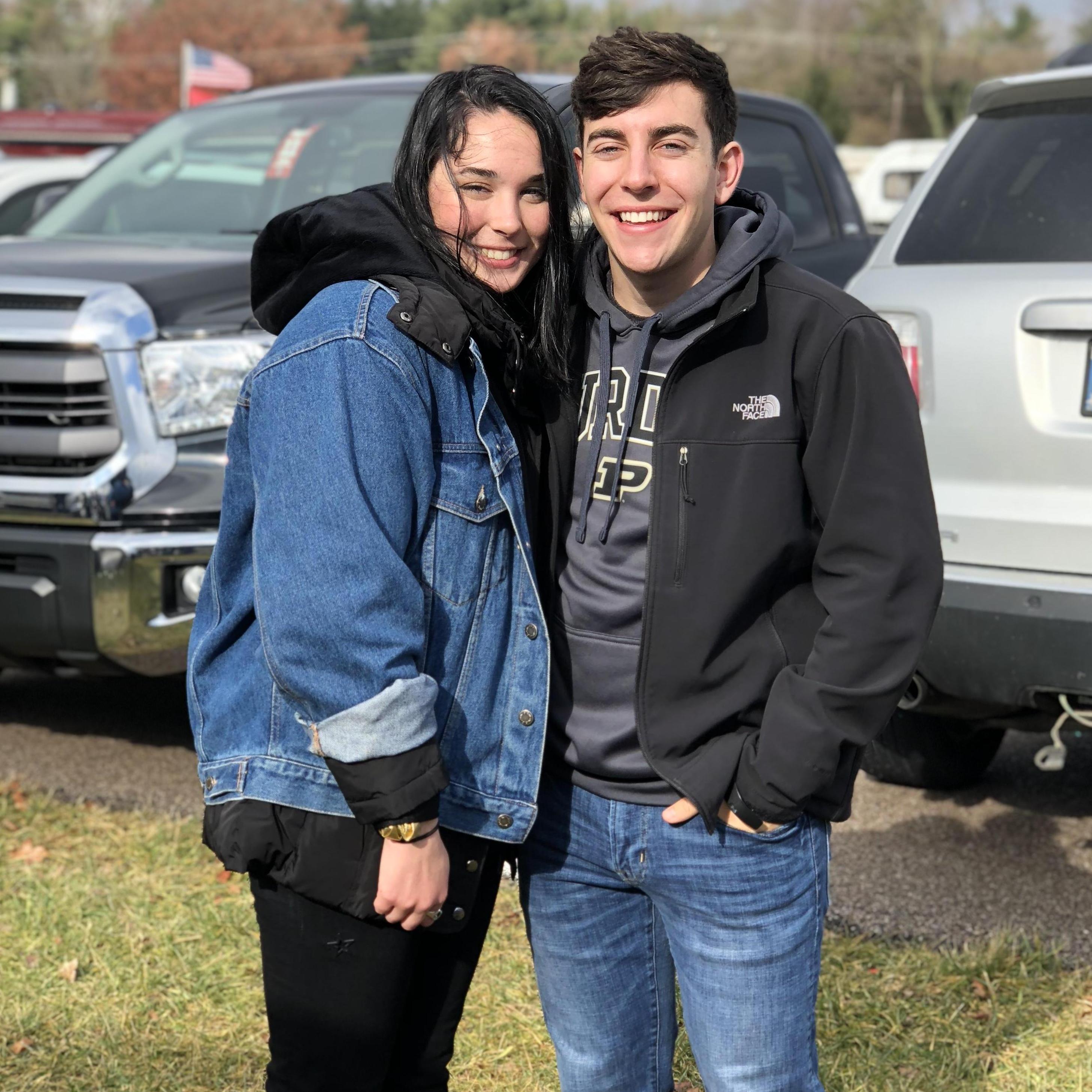 fun fact: kelleen (jack's sister) whispered to jack before this photo "we'll save it for the wedding." we weren't even dating yet!