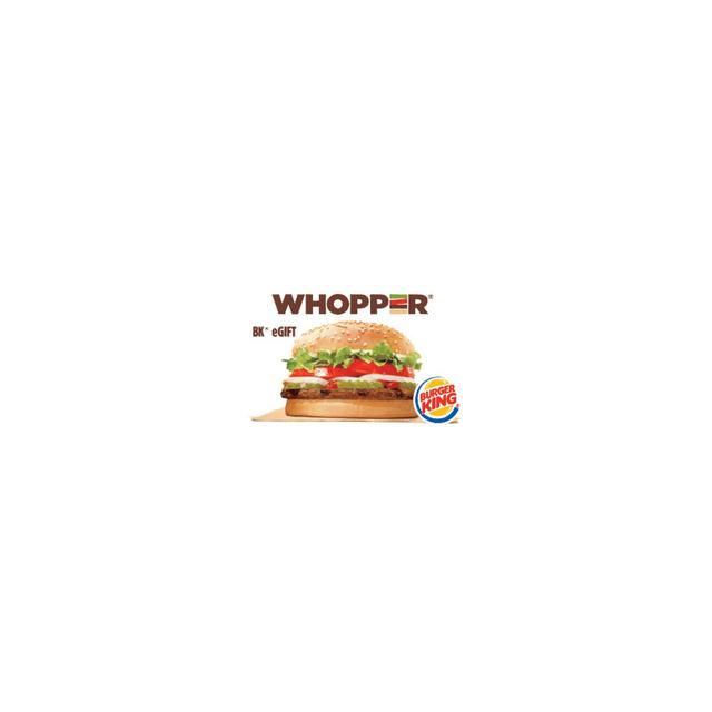 Burger King $20 (Email Delivery)