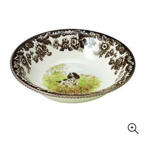 Woodland Ascot Cereal Bowl 8 Inch, English Springer Spaniel