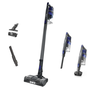 Shark | Pet Cordless Vacuum Cleaner | LED Headlights | Removable Handheld Vacuum for Pet Hair | Crevice Tool & Pet Multi-Tool Included | 40min Runtime | For Carpet & Hard Floors | Grey | IX141