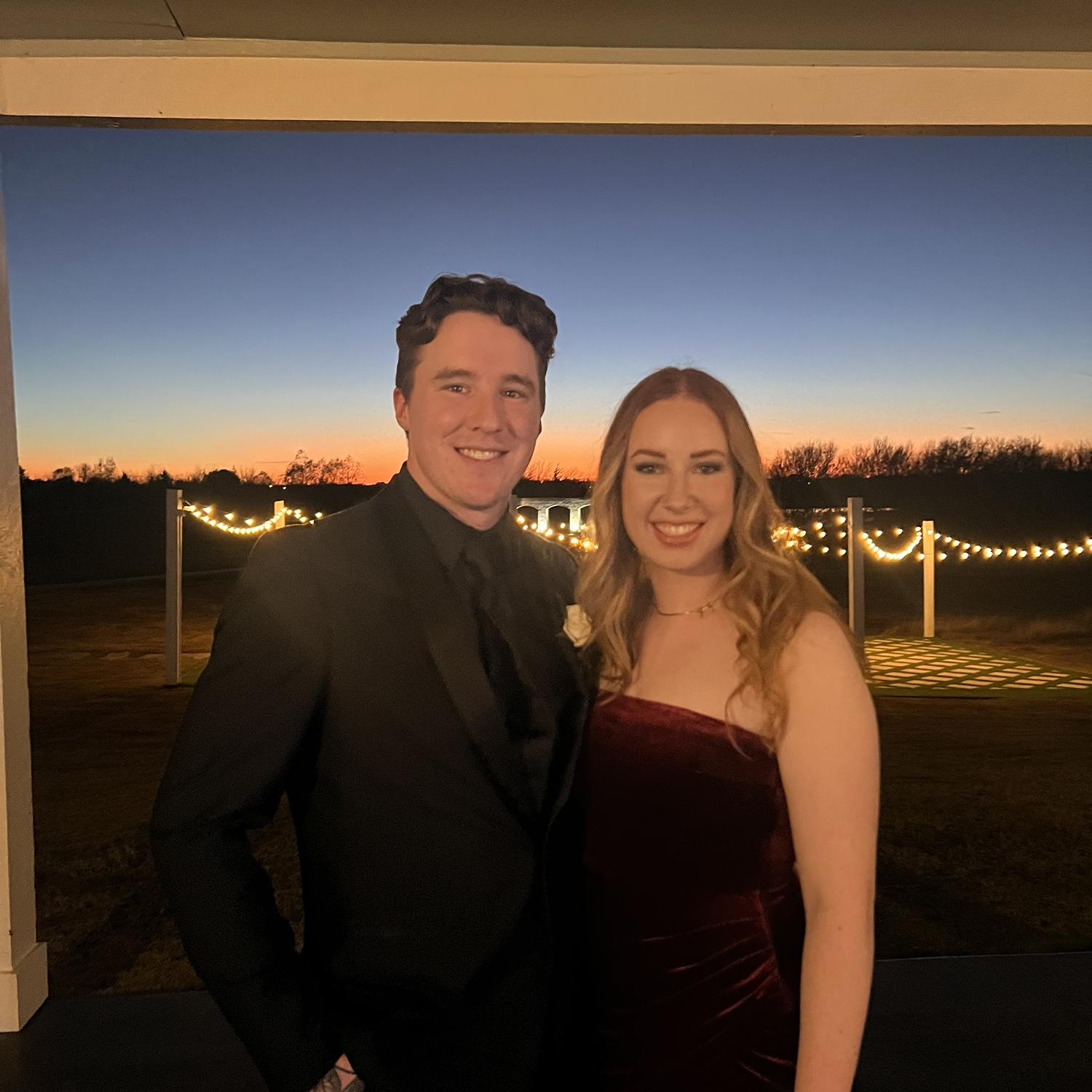 Nick & Callie's wedding (while Allen was still conscious)