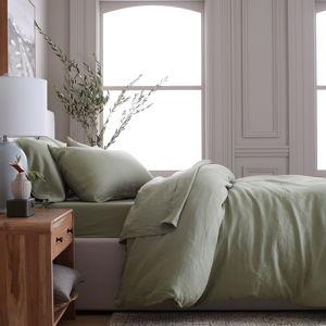 European Linen Duvet Cover Set - Full/Queen