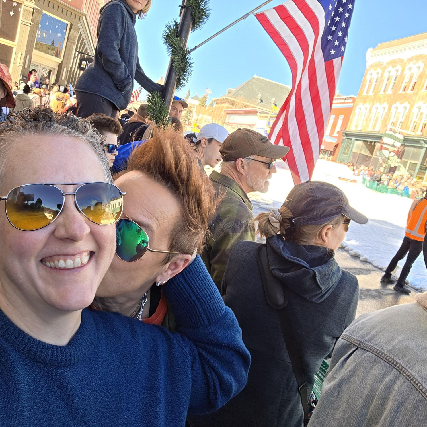 Skijoring is crazy to watch. We enjoyed. 2025.