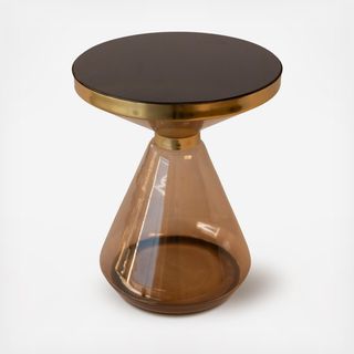 Stylish Hourglass Side Table