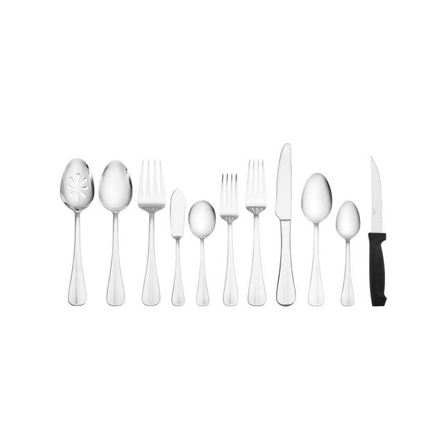 Pfaltzgraff Simplicity 53-Piece Flatware Set, , Service for 8