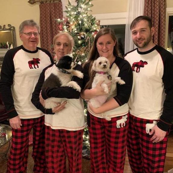 Matching Christmas PJs!