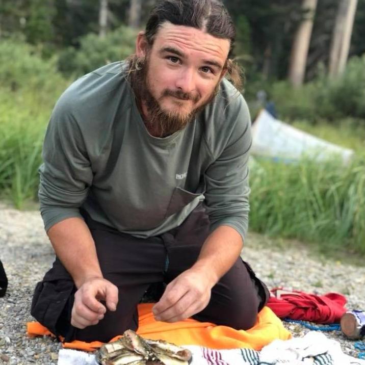 Tyler in his natural habitat. Fern Lake hike with the Widney Gents. Photo courtesy of Steven Widney.