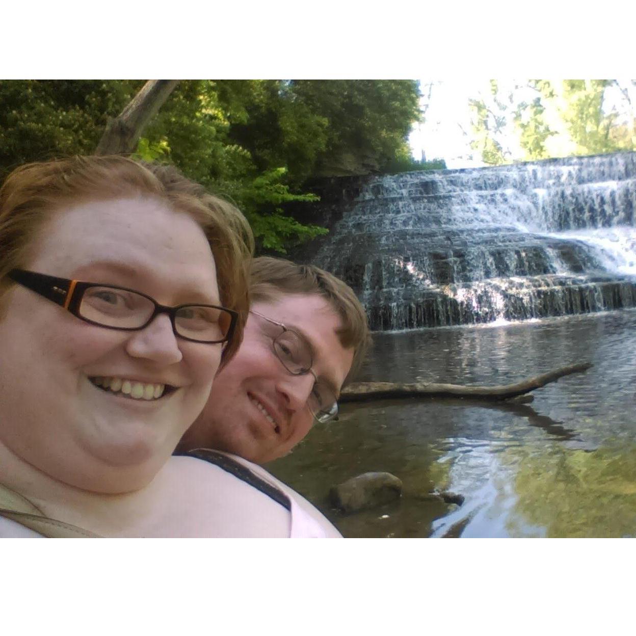 Thistlewaite Falls in Indiana