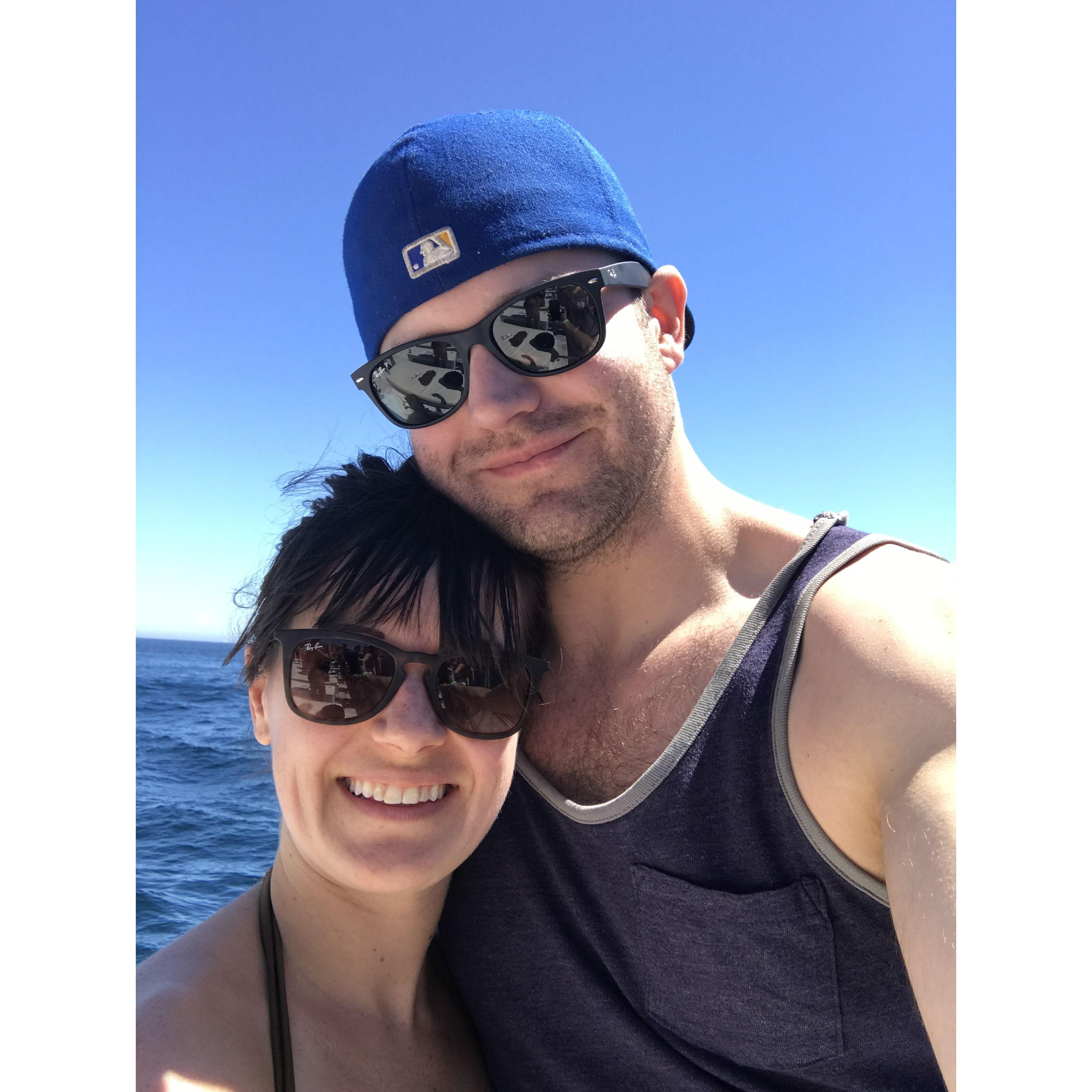 Our first big vacay together in Mexico!