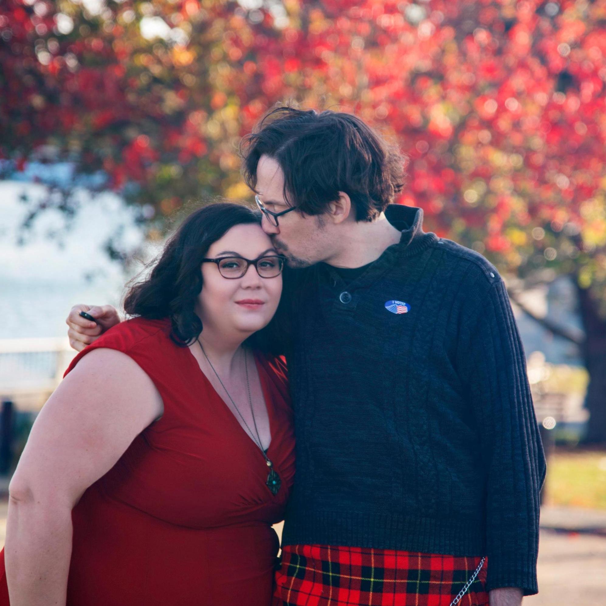 We did a little couple photoshoot on our original wedding date of 10/17/20.