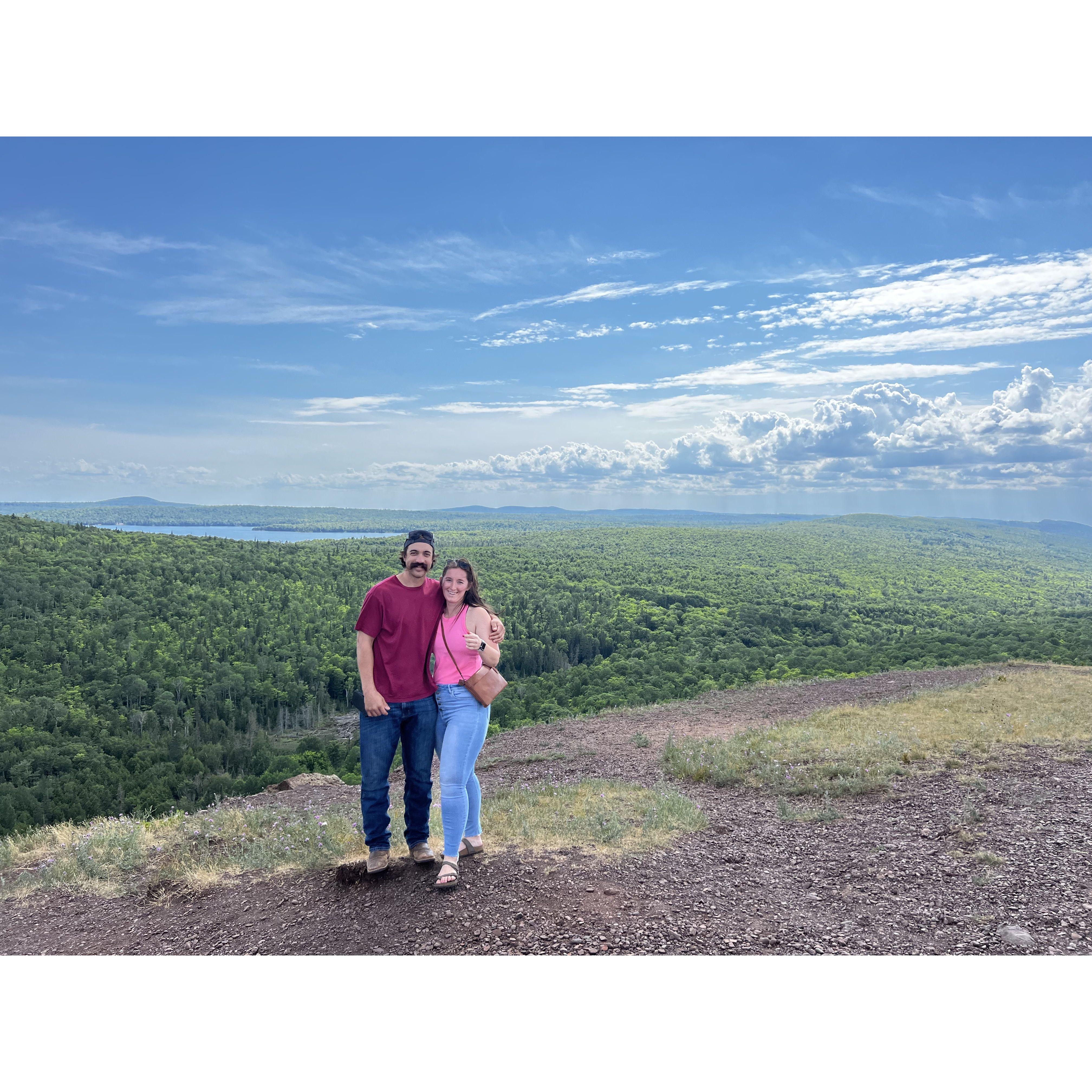 Showing Kyle the upper peninsula!