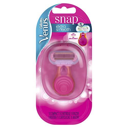 Gillette Venus Snap with Extra Smooth Women's Razor Handle + 1 Blade Refill