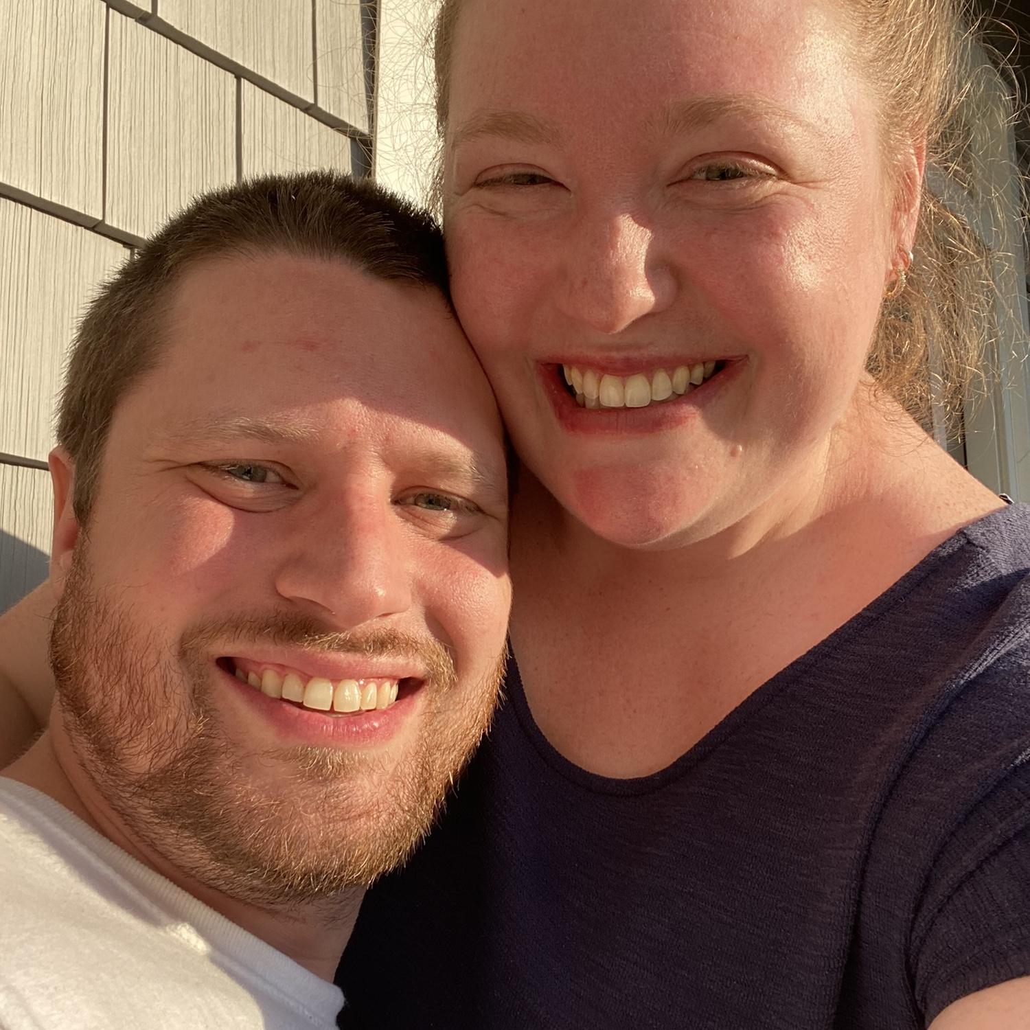 Our first dinner at our new apartment