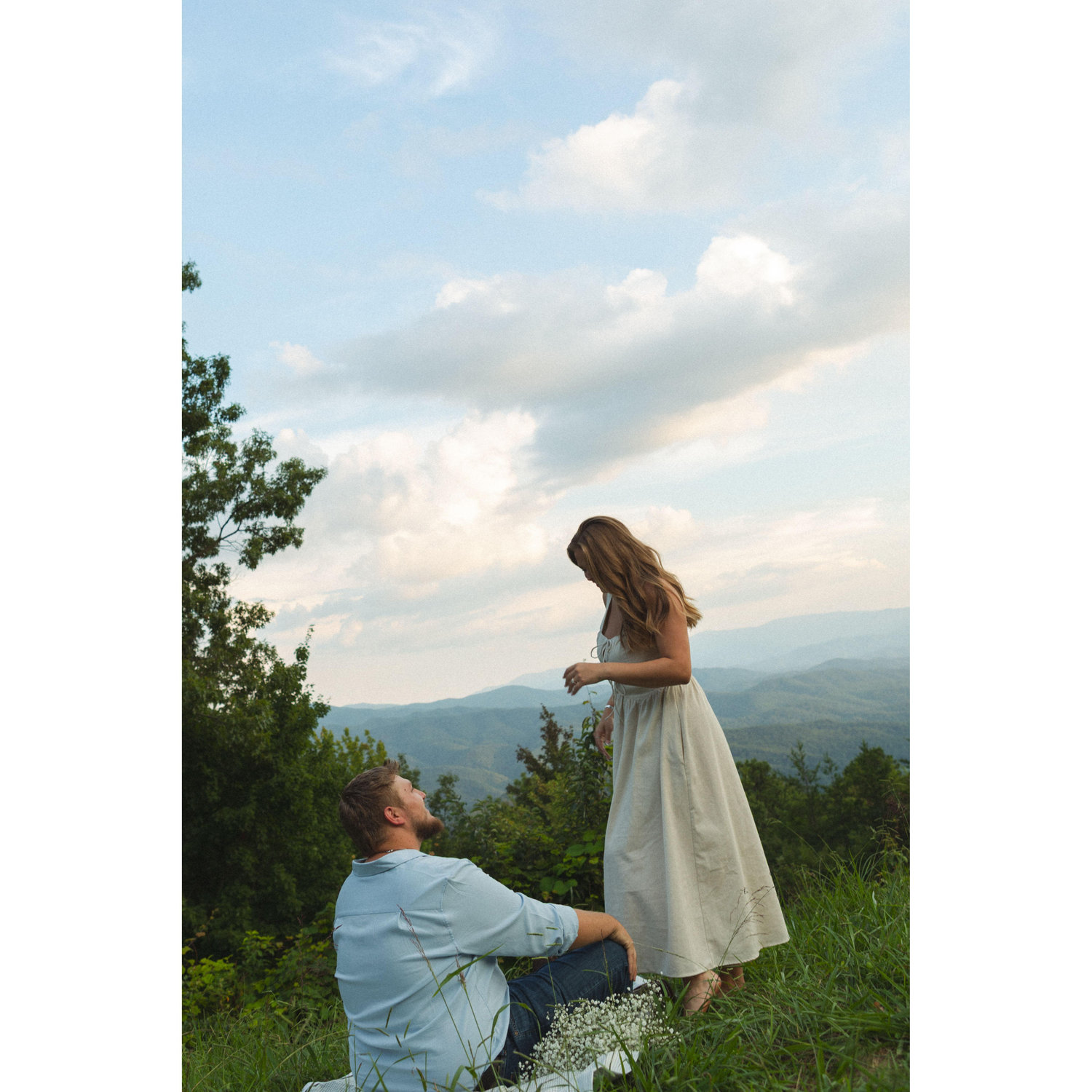 Photos from our Engagement Shoot Ethan booked at Foothills Parkway in TN