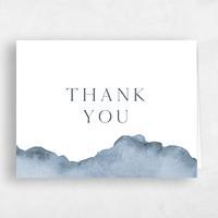 Blue Wedding Thank You - Cello Landscape