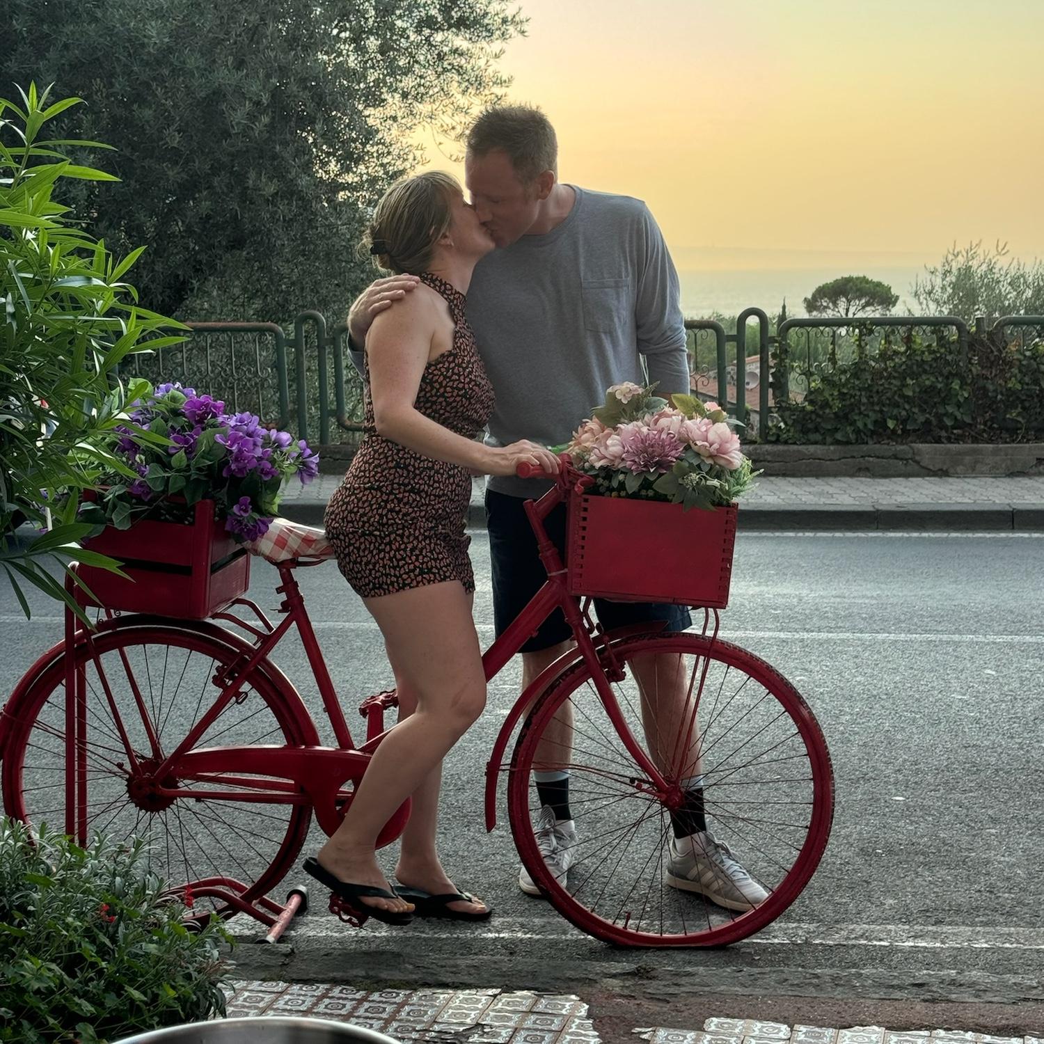 Cindy capturing the moment in Italy yet again