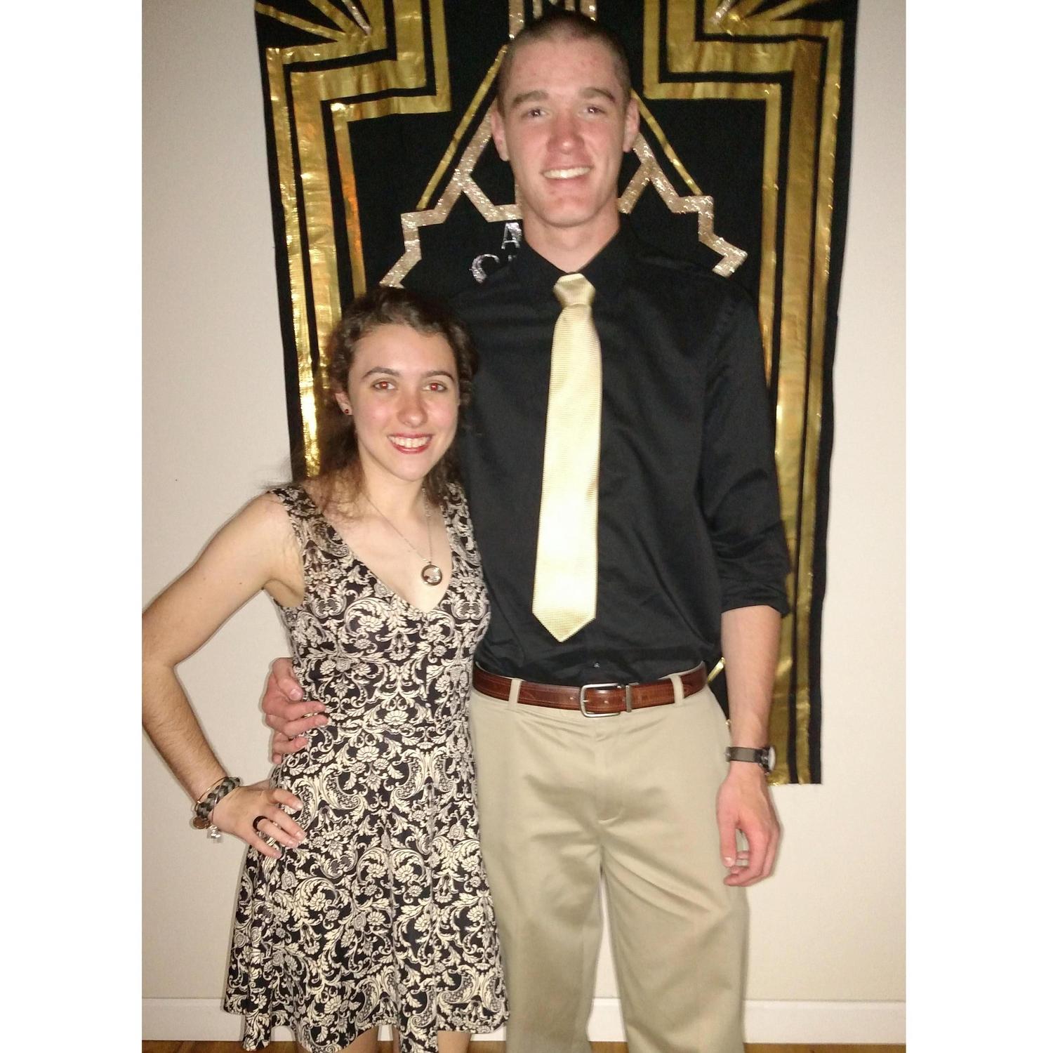 Our first date!