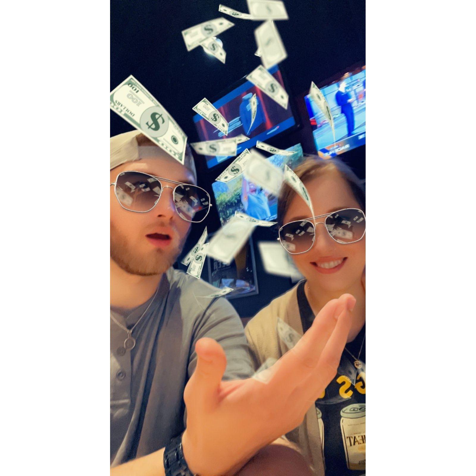 Silliness at Buffalo Wild Wings