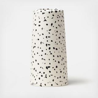 Speckled Pillar Vase