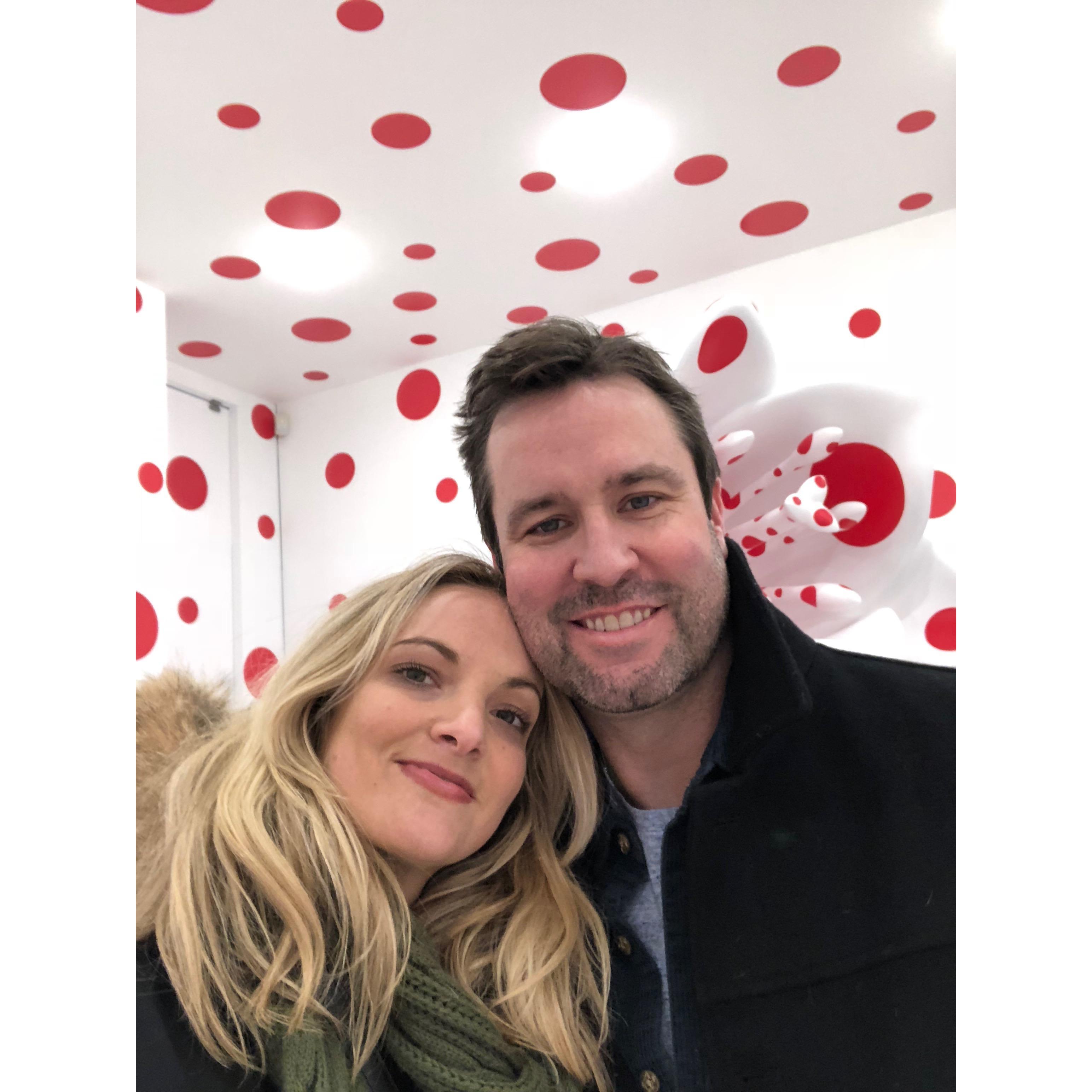 Saturday afternoon at The Whitney Museum.