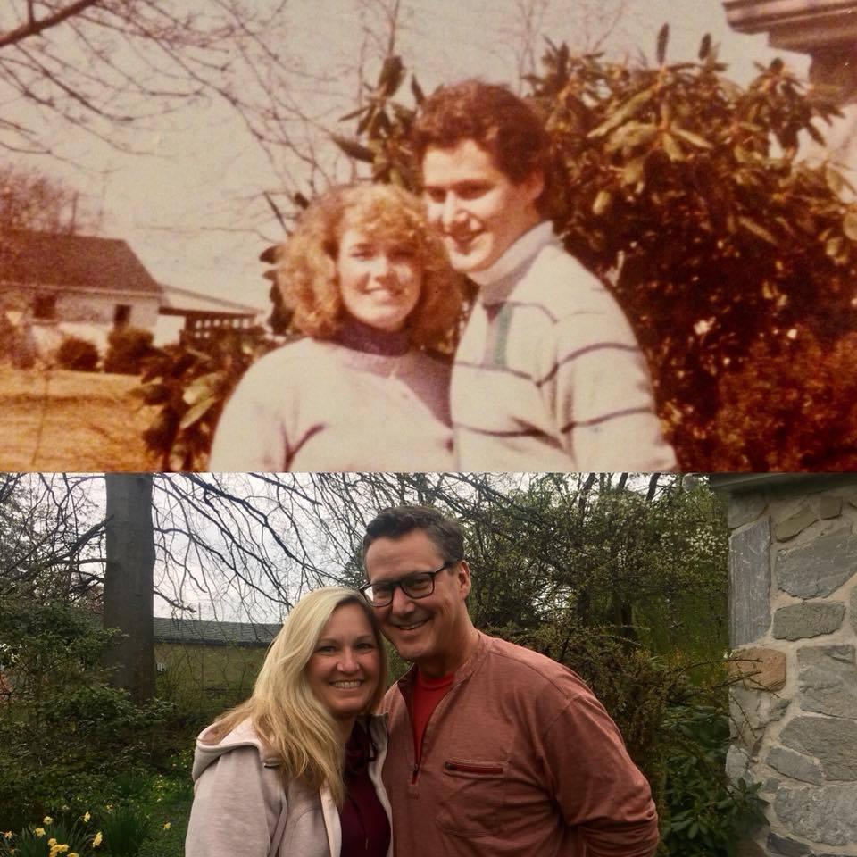 Then and now...