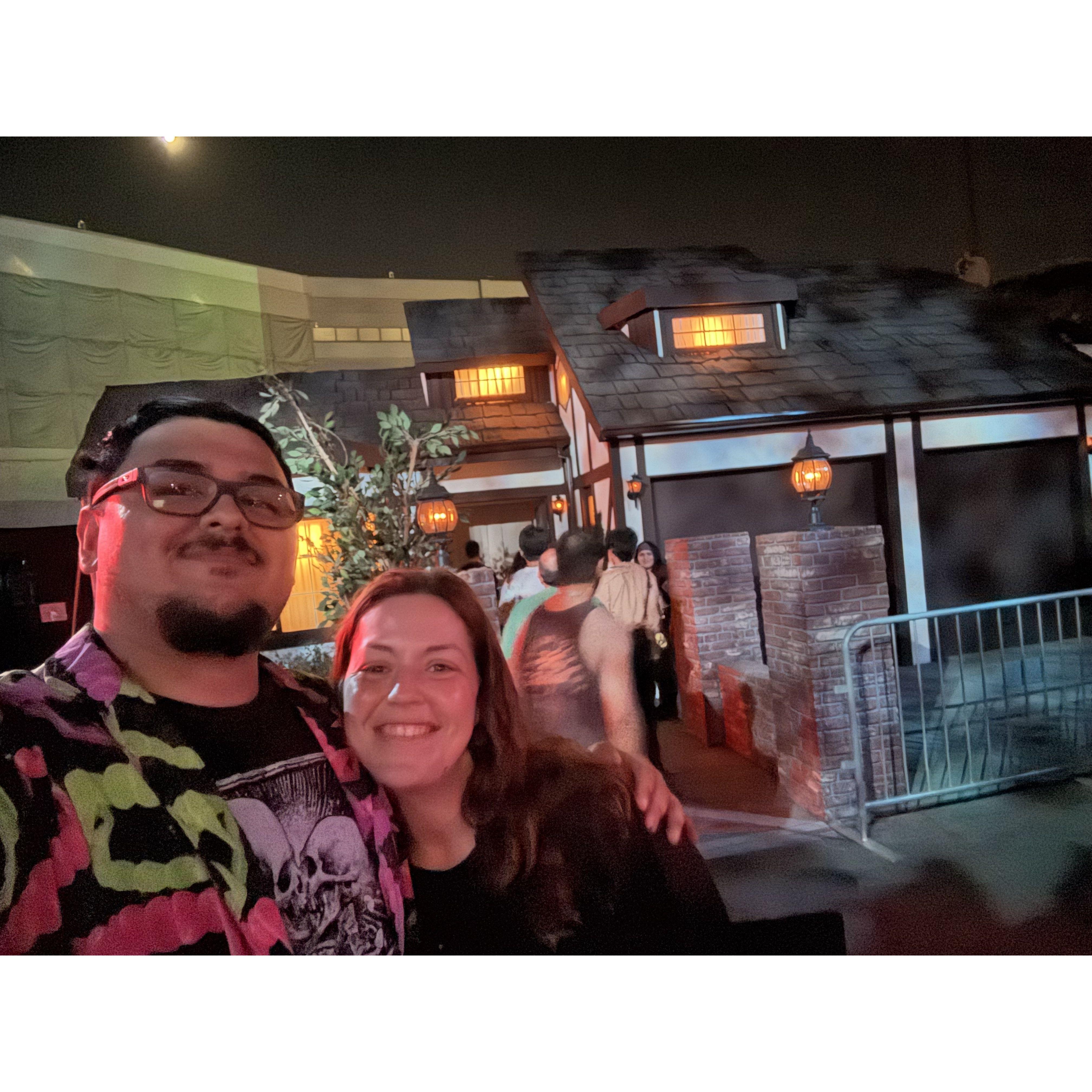 They also love going to Halloween Horror Nights each year!