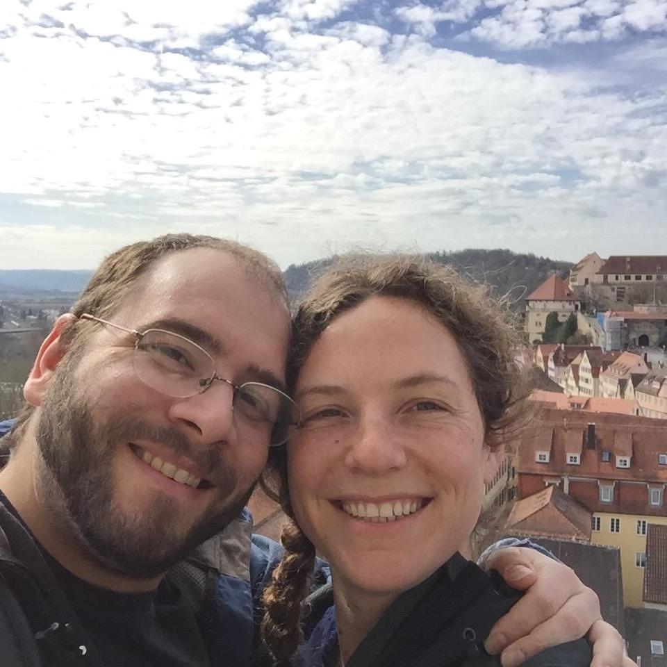 In Tubingen in March 2017, where Jeff spent a year and a half during college.