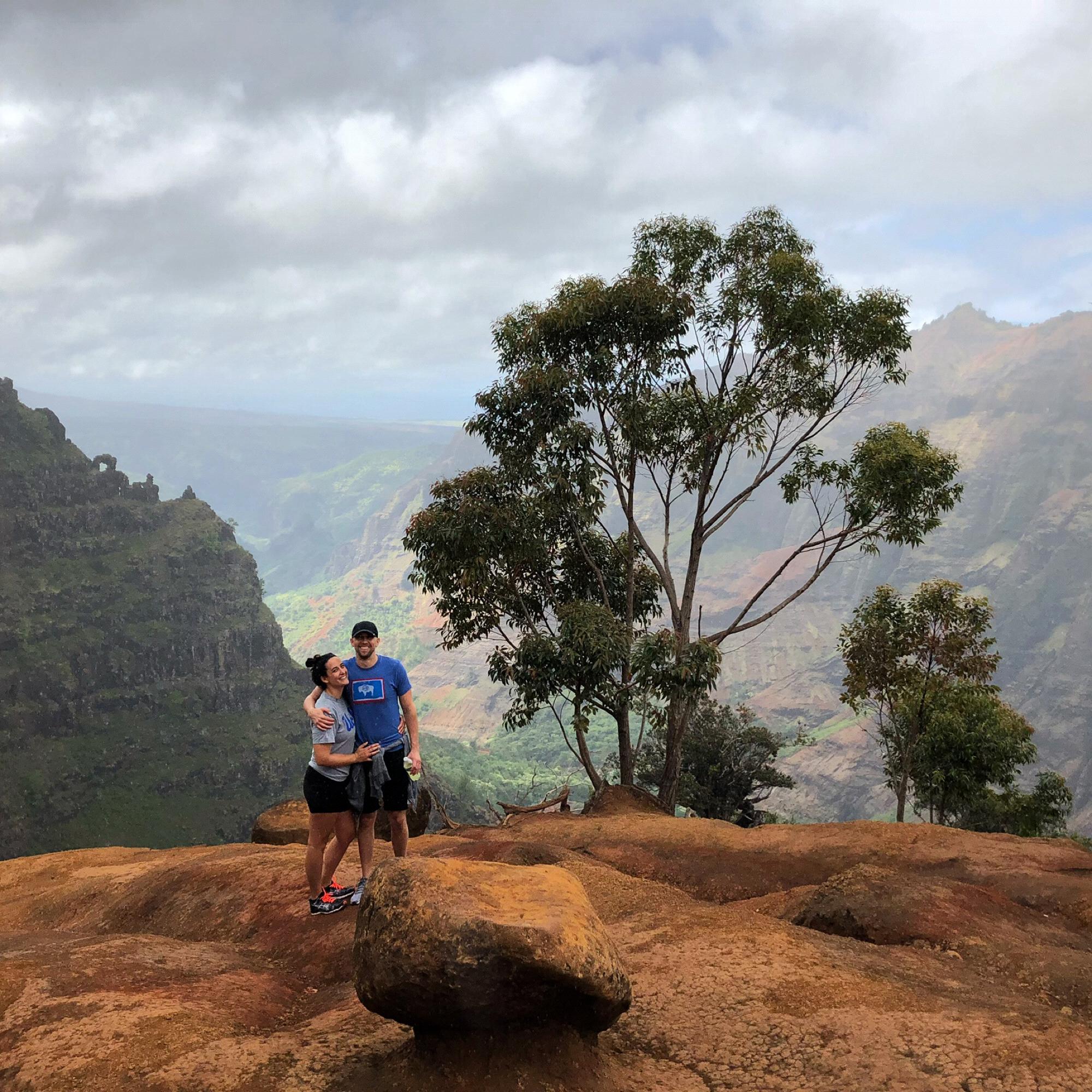 Hiking through Kaui!