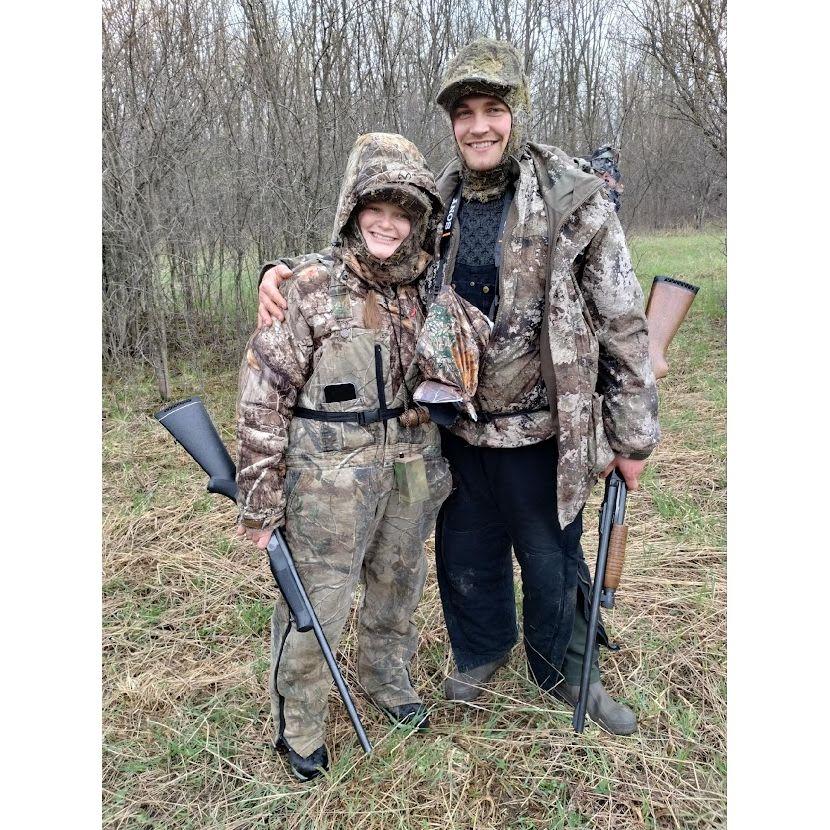 04/30/2023
Spring turkey hunting, 2 hours before Gabriel knelt down to ask Maddie to marry him.