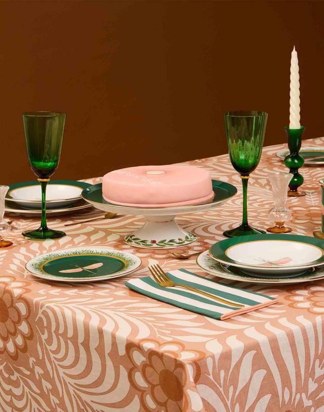 Cake Stand Libellula Green