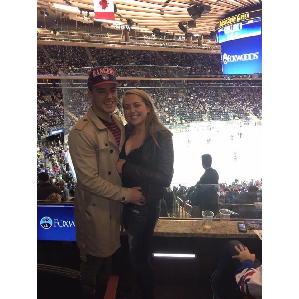 3/9/2017. When Cavan took Laura to her first MSG game - and now they need to go back for more!