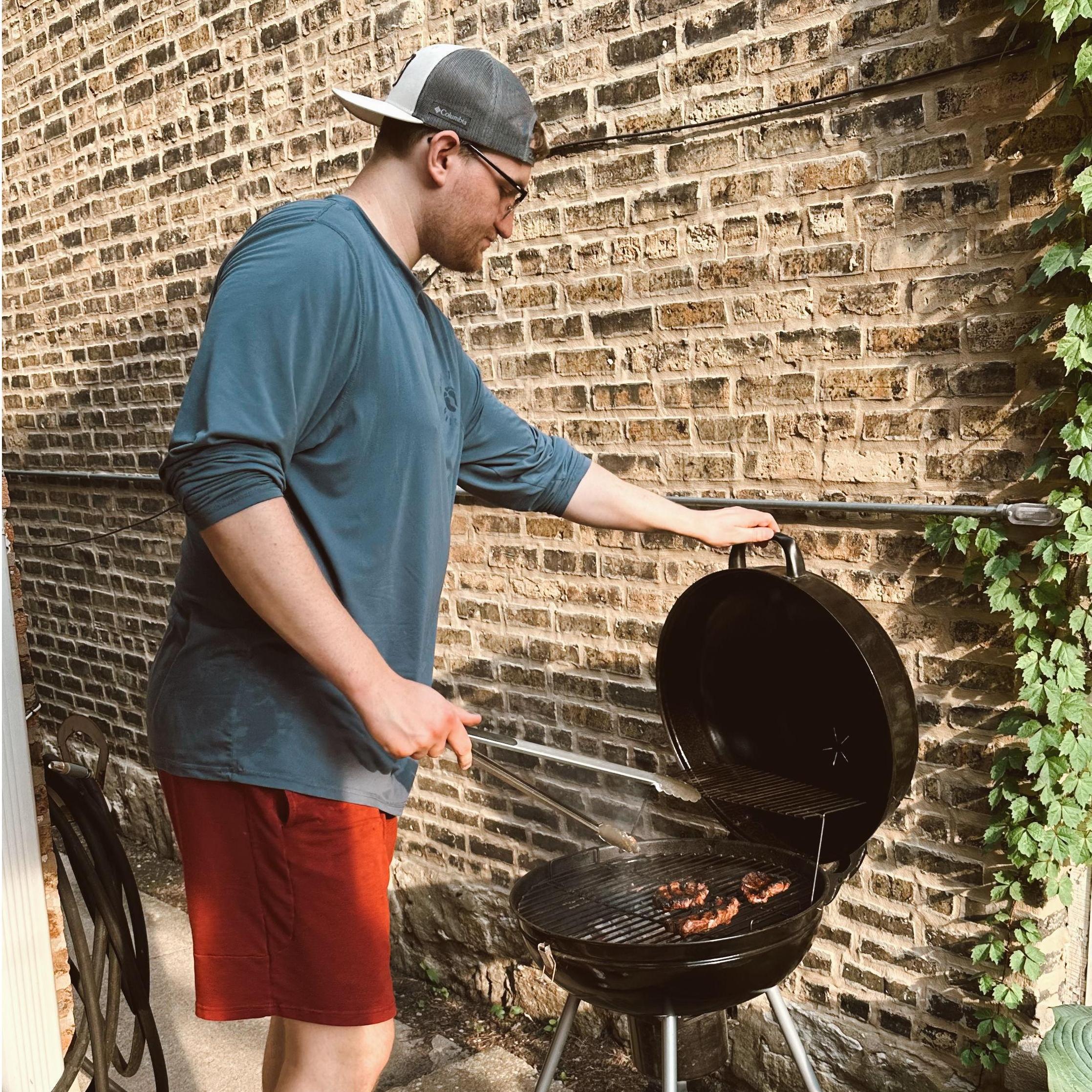 grill master Caleb 2023