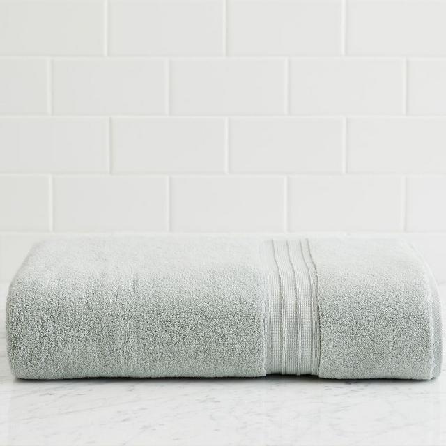 Porcelain Blue Hydrocotton Organic Bath Sheet