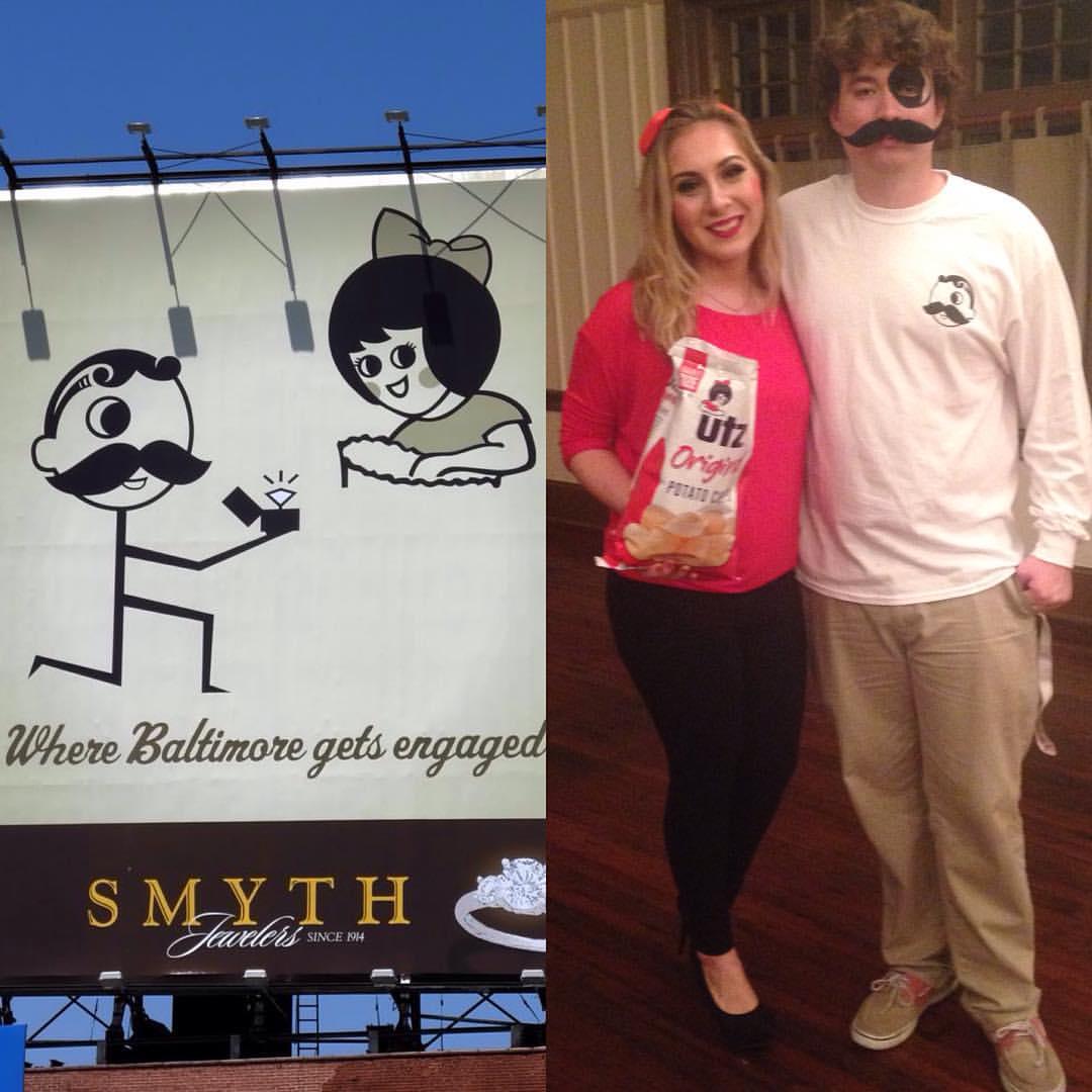 Some foreshadowing during a Halloween party in college.