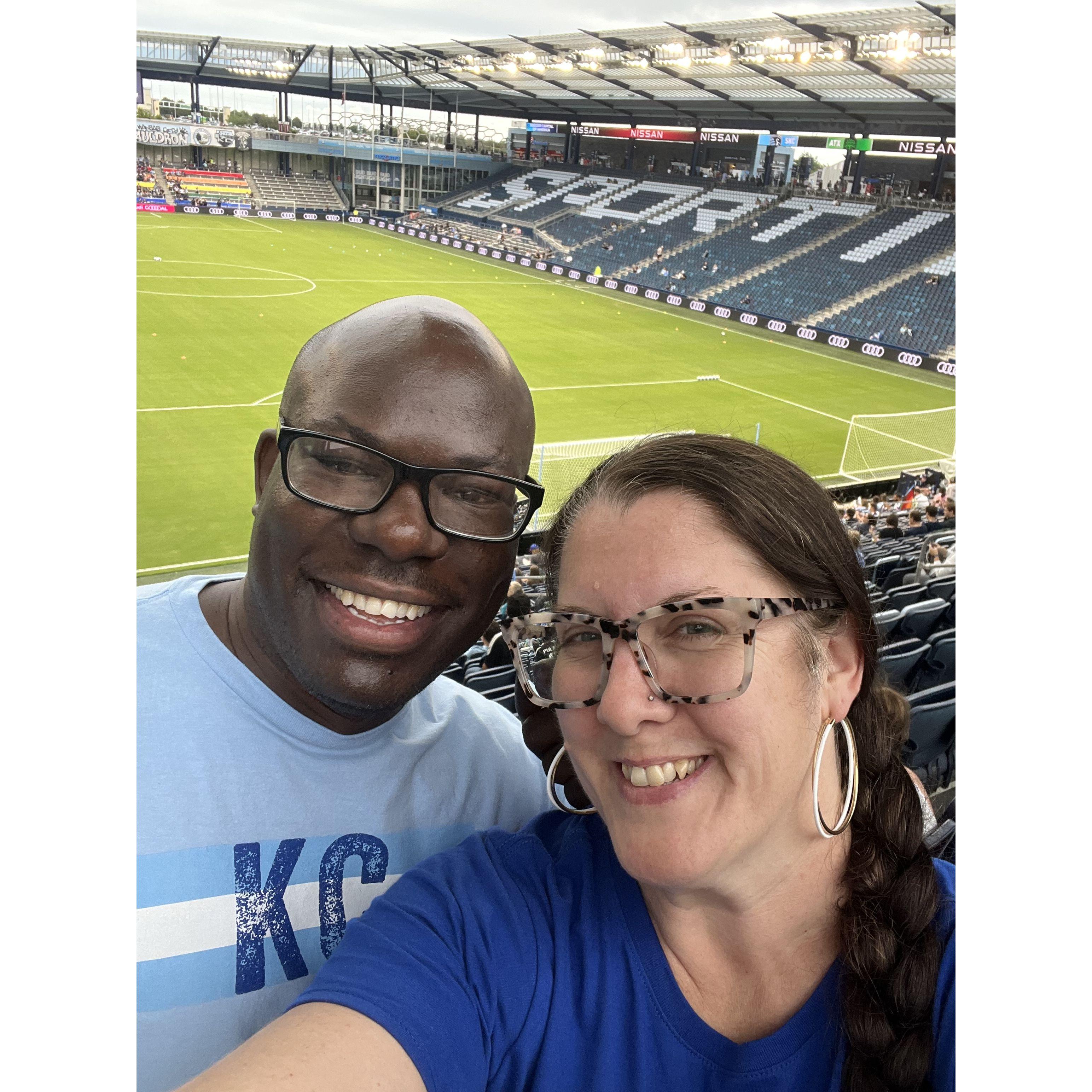 MLS game--Sporting KC