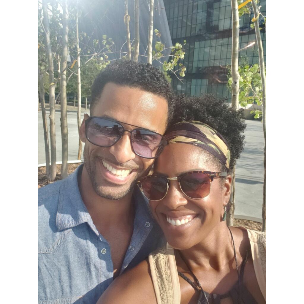 This was a very special day. It's the day our souls connected. No words. Just energy. We committed to one another from that day forward. #teamdubbzandbrown Est. 7/12/2019.