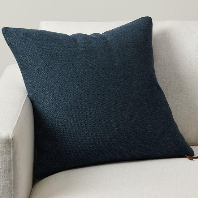 Everyday Linen Pillow Cover, 20 x 20", Midnight