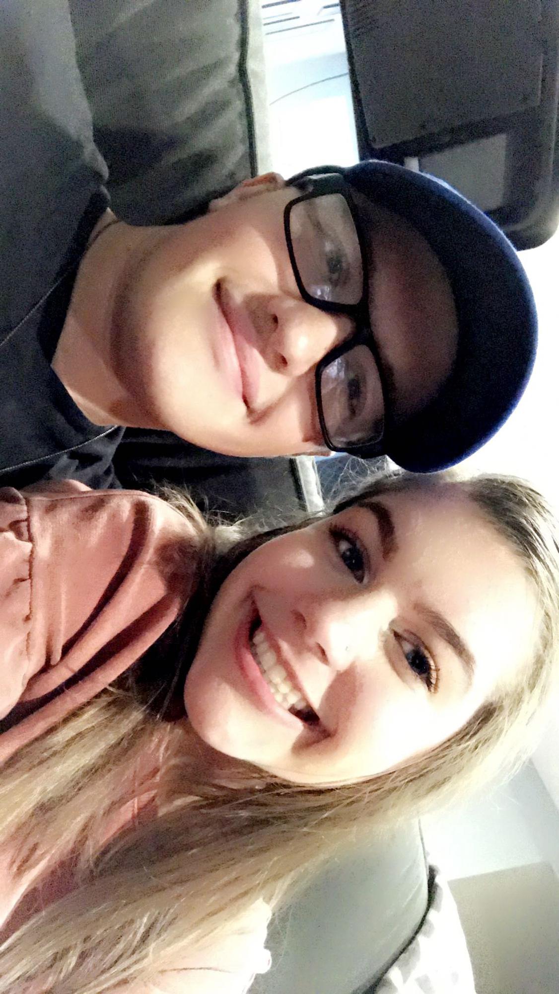 This was our first picture together and the day after we started dating! October 20, 2019