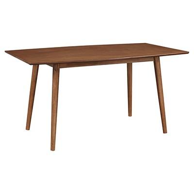 Product description page - 60" Mid-Century Dining Table - Acorn - Walker Edison