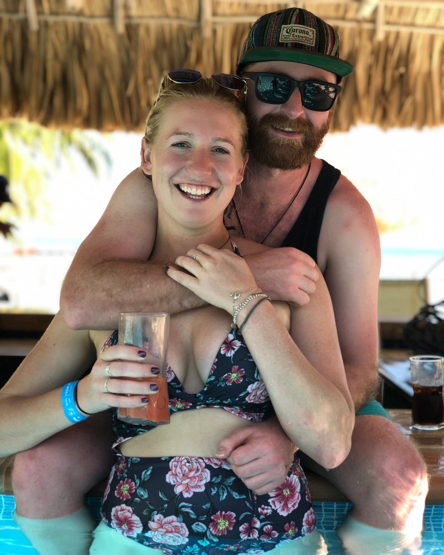 Caye Caulker, Belize 
Our first real trip together!