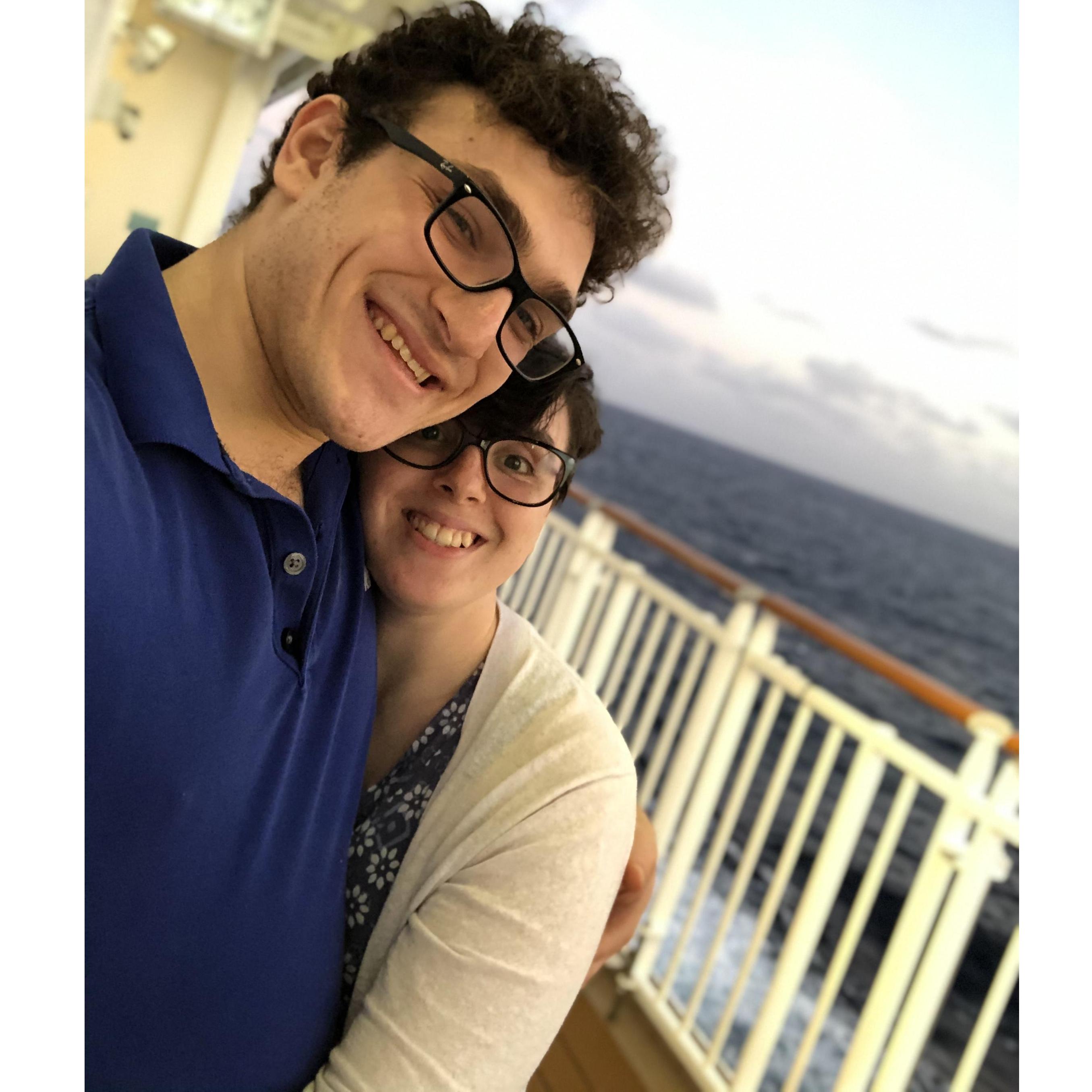 While adventuring in the Caribbean