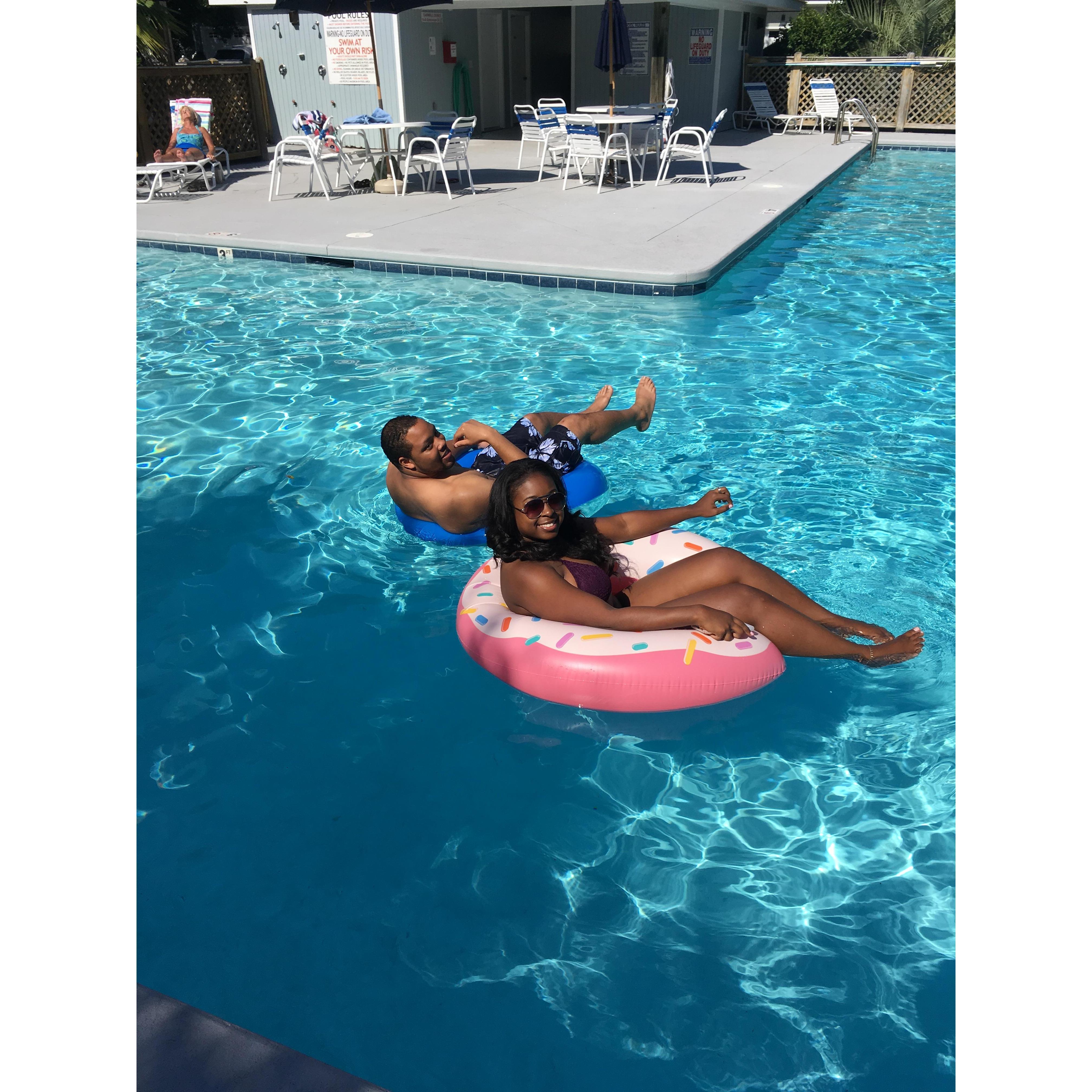 "Every summer has a story." Pool Days in 2017