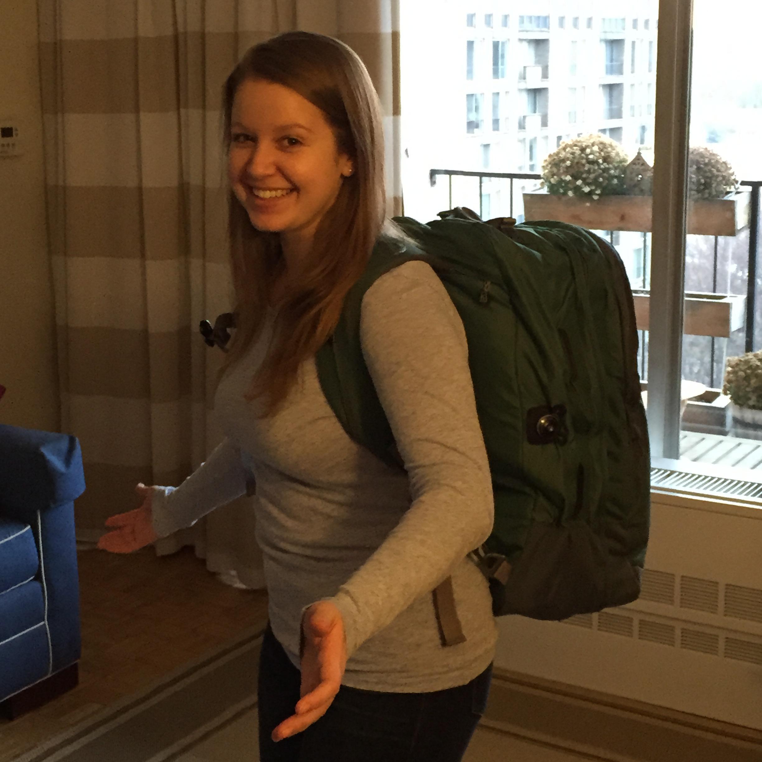 Ready for our next trip, Carry-ons only!