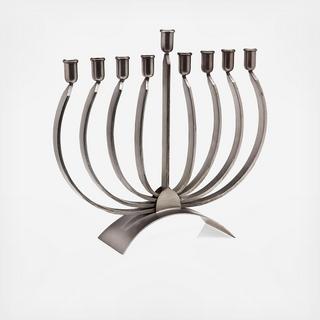 Black Nickel Menorah