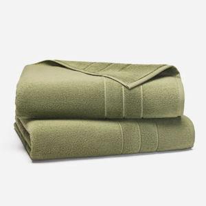 Super-Plush Turkish Cotton Bath Sheets (Color: Fresh Moss)