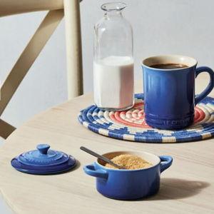 Mini Round Cocotte "Azure"