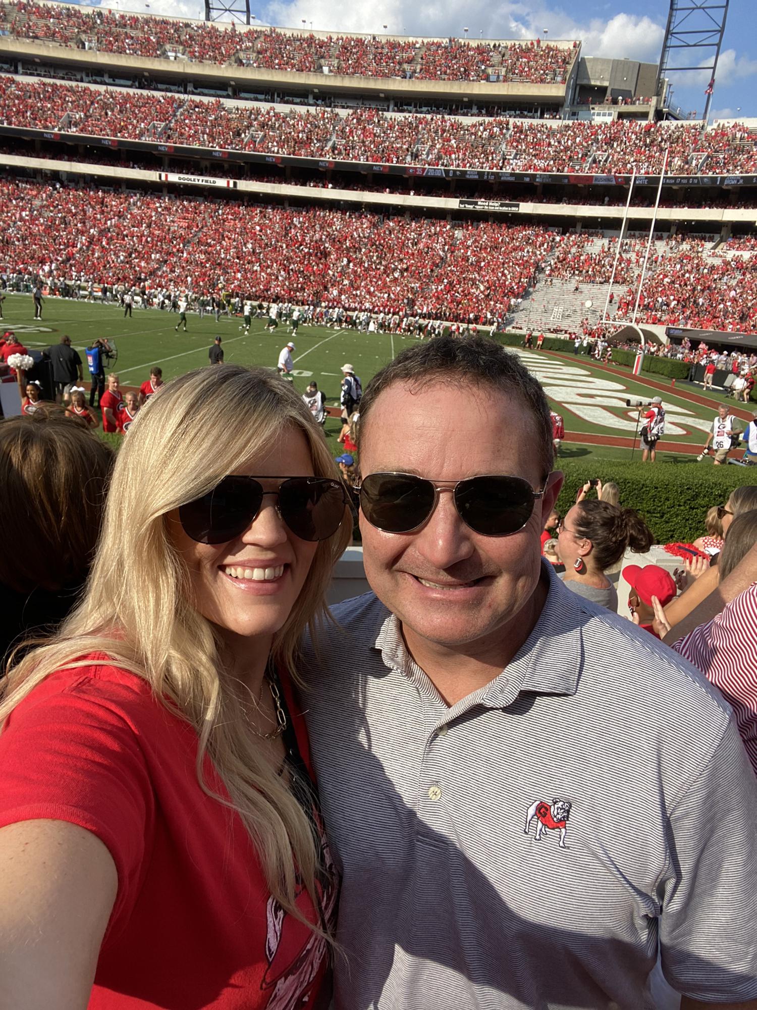Sharing our love for the Dawgs!